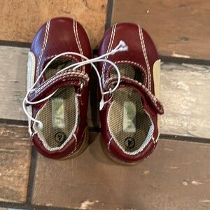 Circo Baby Red Mary Jane Shoes